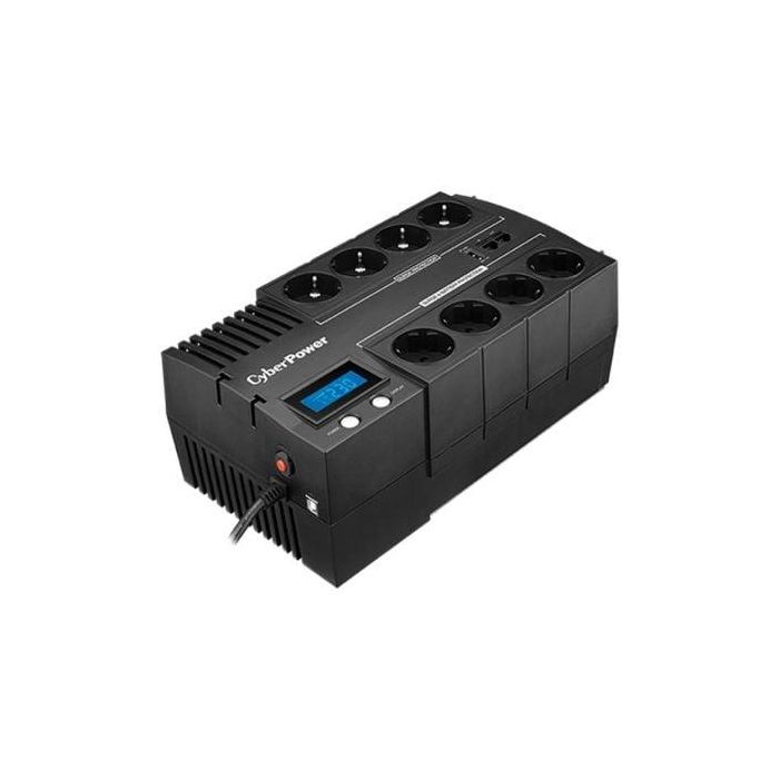 SAI Línea Interactiva Cyberpower BR1000ELCD/ 1000VA-600W/ 8 Salidas/ Formato Bloque SAI Línea Interactiva Cyberpower BR1000ELCD/ 1000VA-600W/ 8 Salidas/ Formato Bloque