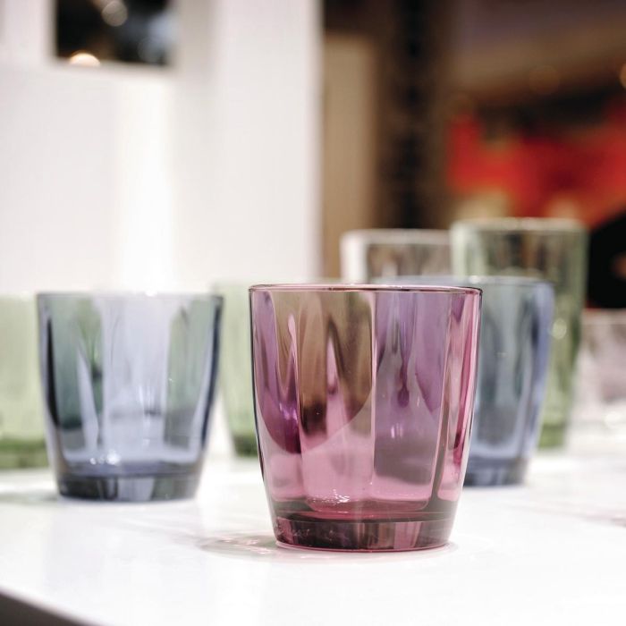 Bormioli Rocco Vaso Bajo Pulsar Vidrio 30,5 cL Set de 6 Unidades Transparente con relieve Apto Lavavajillas Fabricado en Italia 1 Bormioli Rocco Vaso Bajo Pulsar Vidrio 30,5 cL Set de 6 Unidades Transparente con relieve Apto Lavavajillas Fabricado en Italia 1