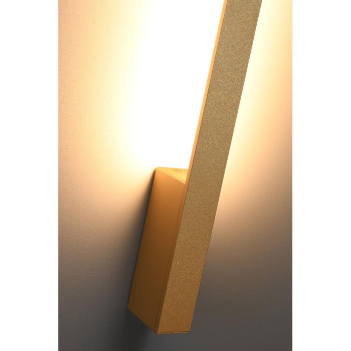 LAHTI SOL-TH.188 Aplique de Pared LED M 3000K Diseño Moderno Vanguardista con Carcasa Estrecha y Alargada, Luz Difusa 24