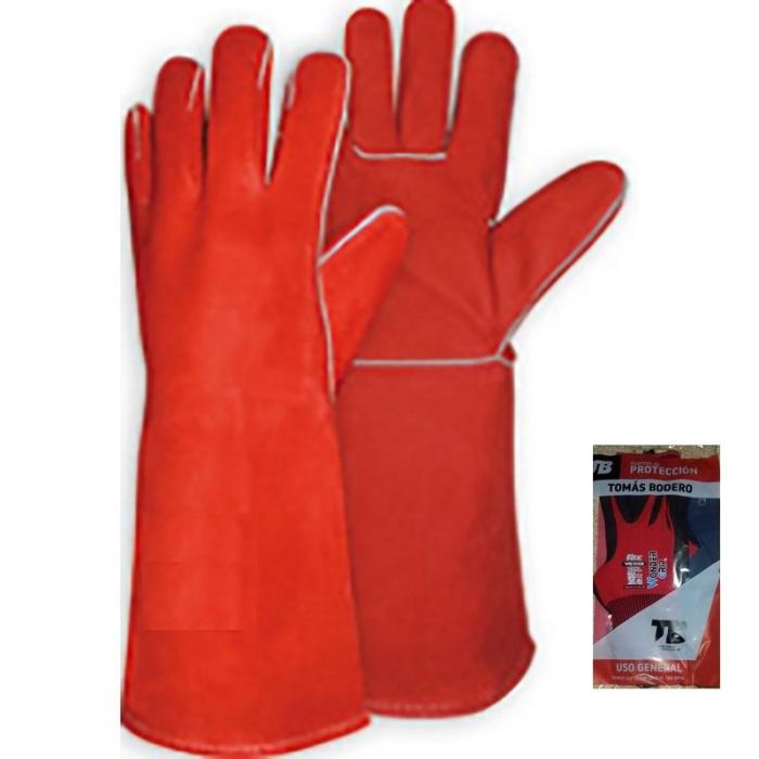Blister Guante Soldador Rojo 40Cm T-9 Jovit Blister Guante Soldador Rojo 40Cm T-9 Jovit
