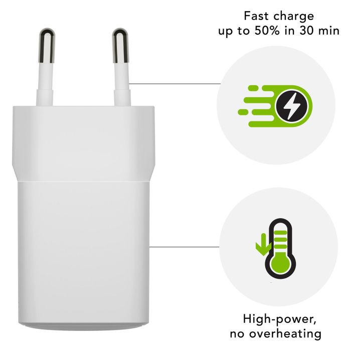 dbramante1928 CH30EUWH7097 Cargador USB-C 30W Blanco EU 3 dbramante1928 CH30EUWH7097 Cargador USB-C 30W Blanco EU 3