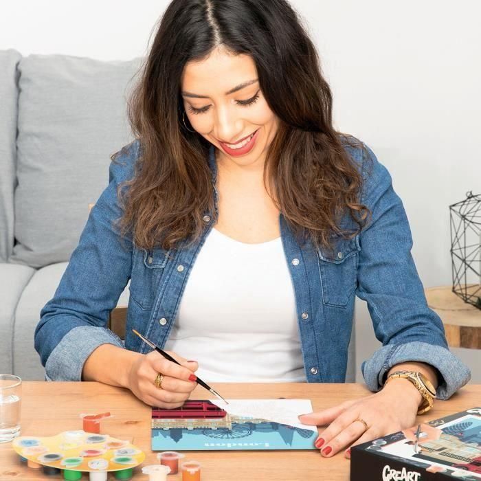 Ravensburger RAV4005556235254 CreArt Londres 24x30cm - Kit de Pintura por Números para Adultos y Niños 2