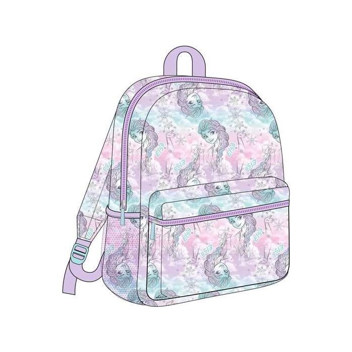 Mochila infantil tiempo libre estampado frozen 23.0 x 33.0 x 9.0 cm