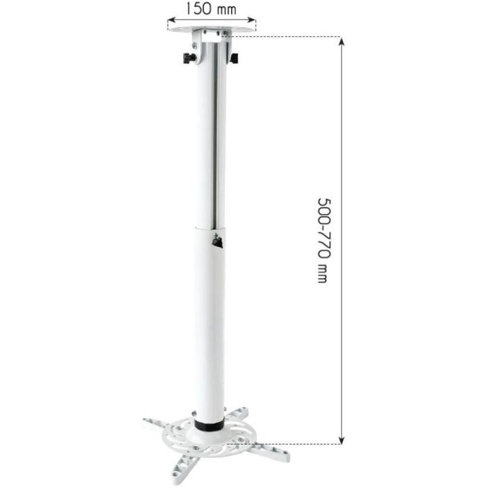 Techly Profi Deckenhalterung Beamer 50-77cm. 2 Techly Profi Deckenhalterung Beamer 50-77cm. 2