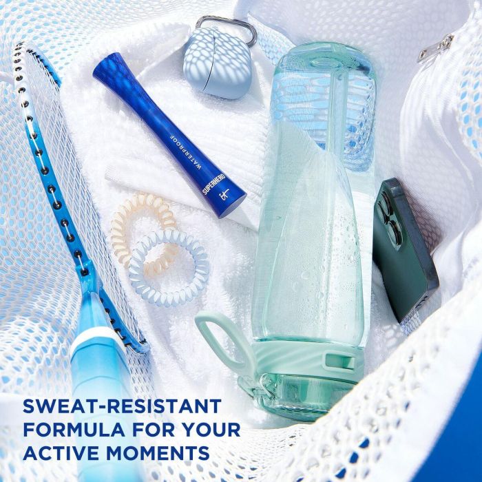 It Cosmetics SUPERHERO Máscara de Pestañas Waterproof Negro 9 ml - 20X Volumen, 41% Longitud, Elasticidad, Resiste Manchas y Sudor 2