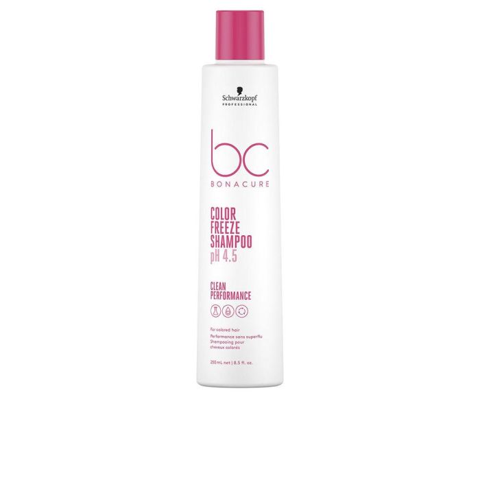 Schwarzkopf BC COLOR FREEZE Shampoo Hidratante 250 ml Cabello Coloreado Sin Sulfatos