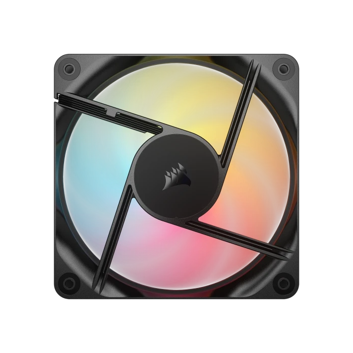 Corsair CO-9050196-WW Ventilador de Carcasa ARGB PWM 12cm Negro, 3 unidades, Iluminación MultiColor, 4 Pines (420-2100 RPM) 1 Corsair CO-9050196-WW Ventilador de Carcasa ARGB PWM 12cm Negro, 3 unidades, Iluminación MultiColor, 4 Pines (420-2100 RPM) 1