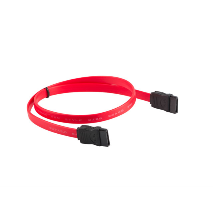 Lanberg Cable SATA III 6 Gb/s 0,5m Rojo