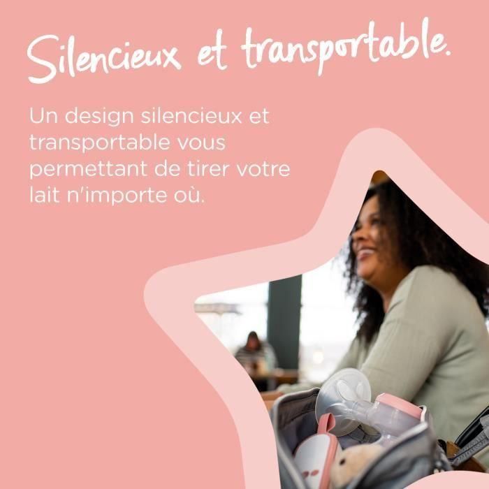 Tommee Tippee, Manuel hizo para mí, ergonómica, silenciosa y taansportable, incluida 4 Tommee Tippee, Manuel hizo para mí, ergonómica, silenciosa y taansportable, incluida 4