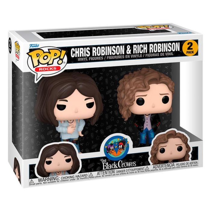 Blister 2 figuras POP The Black Crowes Chris Robinson & Rich Robinson 1 Blister 2 figuras POP The Black Crowes Chris Robinson & Rich Robinson 1