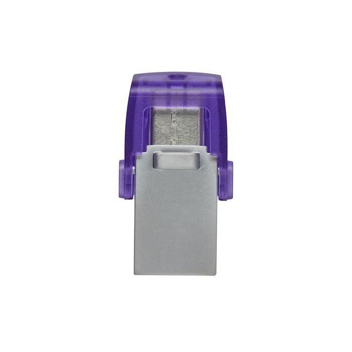 Kingston 128GB DataTraveler microDuo 3C 200MB/s dual USB-A + USB-C 3 Kingston 128GB DataTraveler microDuo 3C 200MB/s dual USB-A + USB-C 3