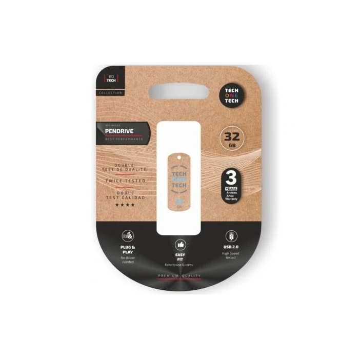 Memoria Usb 32Gb Tech-One-Tech Pro Smart Cliptech 2.0 (Incluye Canon Lpi De 0.24 )