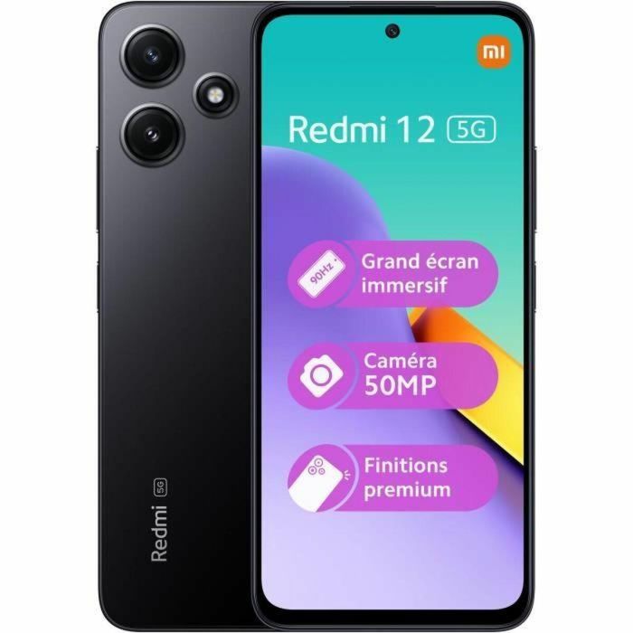 Smartphone Xiaomi REDMI 12 5G 4-128 BK 6,8" 6,79" Octa Core 4 GB RAM 128 GB Negro 0 Smartphone Xiaomi REDMI 12 5G 4-128 BK 6,8" 6,79" Octa Core 4 GB RAM 128 GB Negro 0