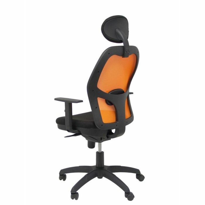 Silla de Oficina con Cabecero Jorquera P&C ALI840C Negro 3 Silla de Oficina con Cabecero Jorquera P&C ALI840C Negro 3