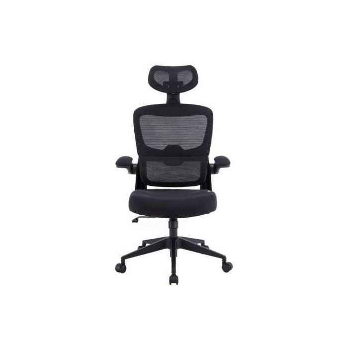 Woxter GM26-107 Silla Gaming Ergo Negra - Ergonómica, Malla Transpirable, altura ajustable, soporte cervical, reposabrazos abatibles Woxter GM26-107 Silla Gaming Ergo Negra - Ergonómica, Malla Transpirable, altura ajustable, soporte cervical, reposabrazos abatibles