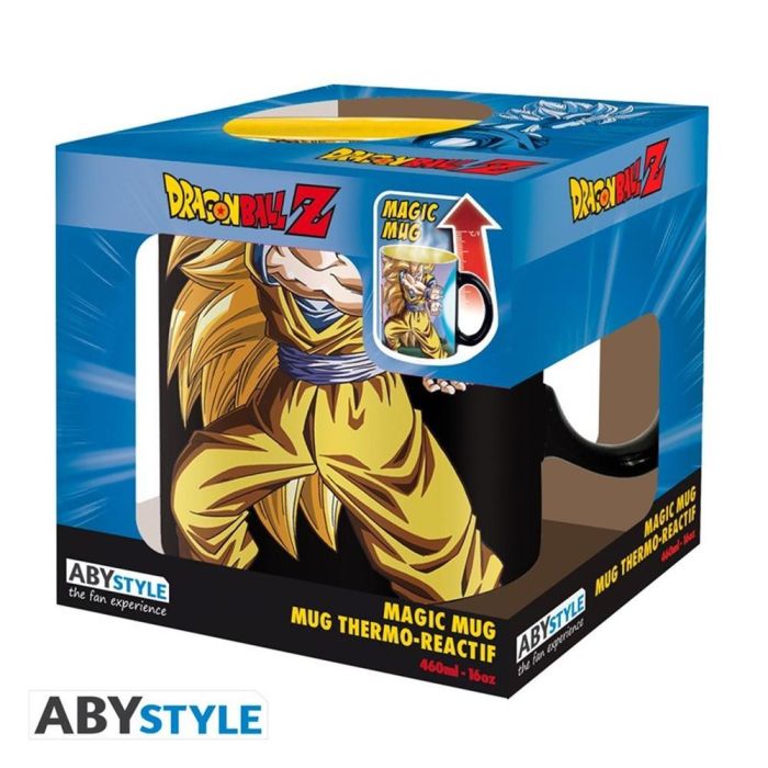 Abystyle Taza Térmica de Cambio de Color Dragon Ball Z Goku Kamehameha 460 ml