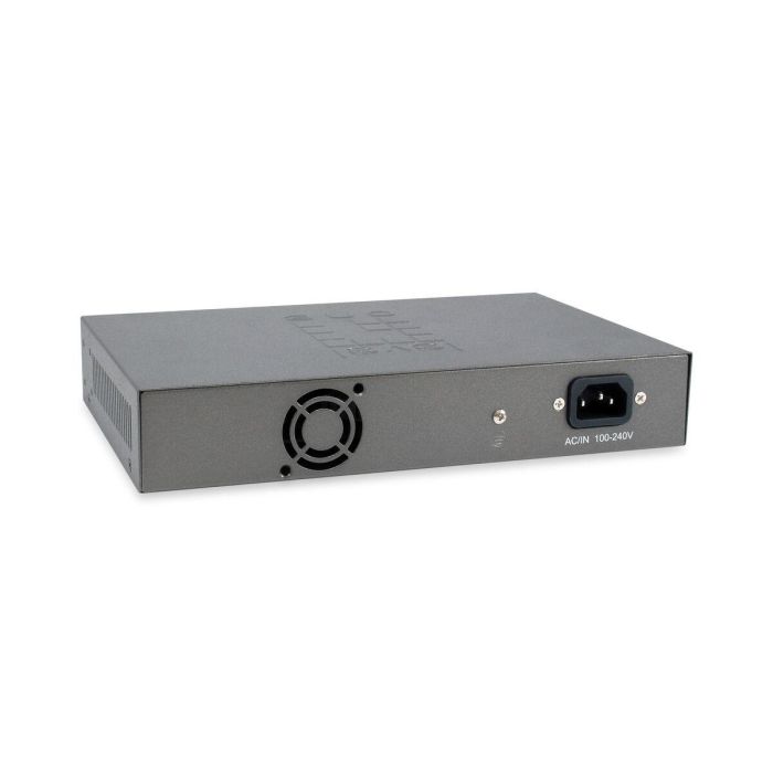 LevelOne GEP-1221 Switch No Administrado 10x Gigabit Ethernet (GE) 2xGSFP 8xPoE+ 150W Montaje en Rack 19" 1