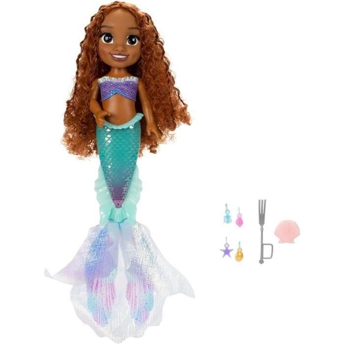 Jakks Pacific 480465 Muñeca Electrónica de la Princesa Ariel de la Película Disney La Sirenita Live Action, Figura de 38 cm 0 Jakks Pacific 480465 Muñeca Electrónica de la Princesa Ariel de la Película Disney La Sirenita Live Action, Figura de 38 cm 0