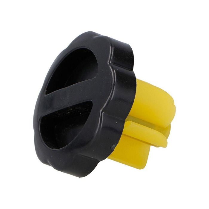 Dunlop Tapon Universal para Deposito de Gasolina / Gasoleo Negro / Amarillo 50 x 80 x 130 mm