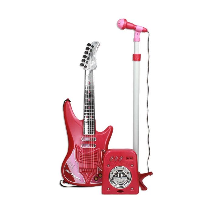 Set guitarra, micro y bafle, niña Set guitarra, micro y bafle, niña