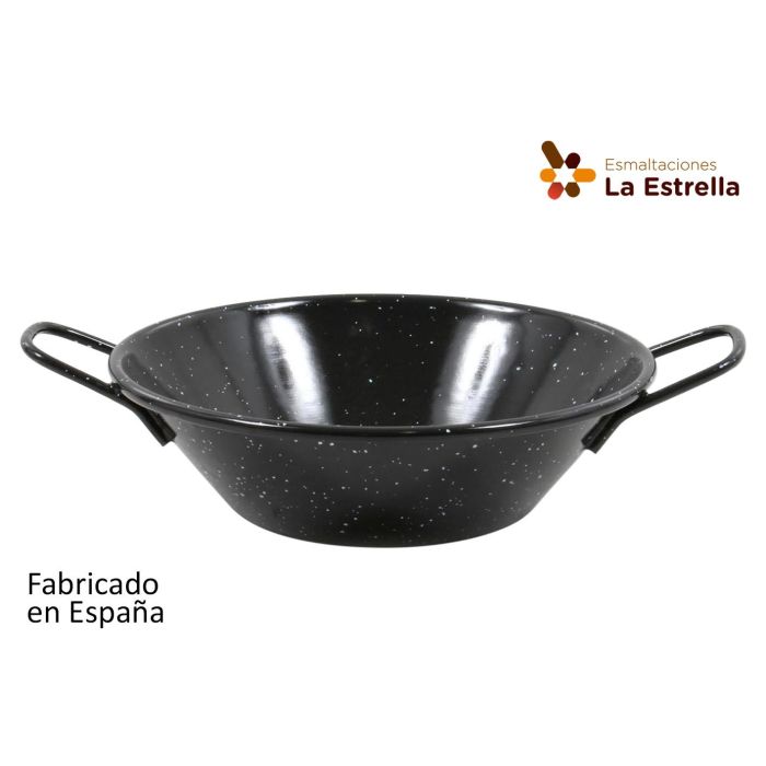 Paellera honda bordonada Jasp 16 cm 0.7L - La Estrella (12 Unidades) Paellera honda bordonada Jasp 16 cm 0.7L - La Estrella (12 Unidades)
