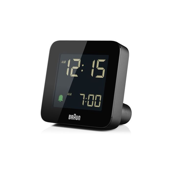 Reloj Despertador Digital Negro BRAUN BC-09-B 2