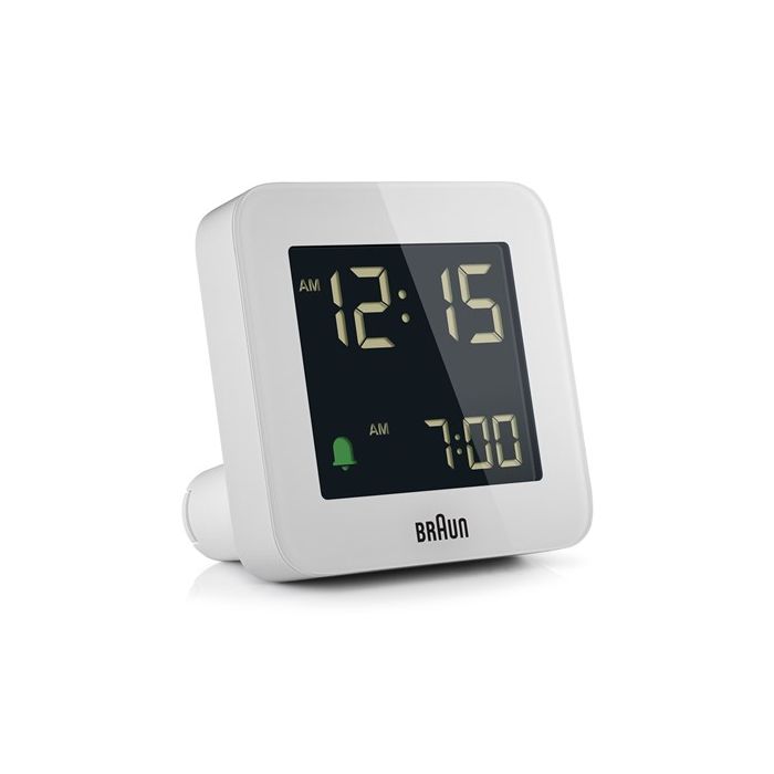 Reloj Despertador Digital Blanco BRAUN BC-09-W 5