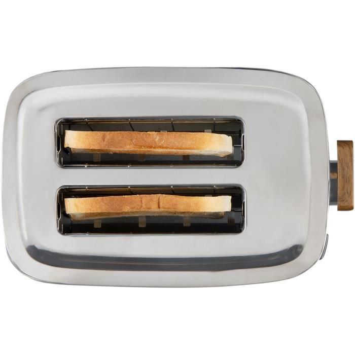 Tostadora eléctrica - DOMO - DO965T - 1000 W - 2 ranuras - Negra 1 Tostadora eléctrica - DOMO - DO965T - 1000 W - 2 ranuras - Negra 1