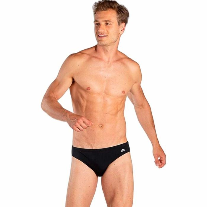 Bañador Hombre Aquarapid Costume Slip Negro 1 m 0 Bañador Hombre Aquarapid Costume Slip Negro 1 m 0