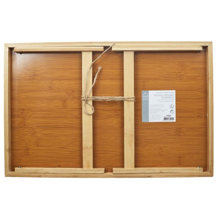 Home Deco Factory Bandeja De Cama Bambú 3
