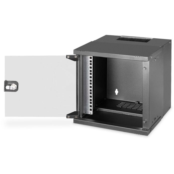 Digitus Wandgehäuse SOHO PRO 6HE 325x315x300 mm 10" schwarz 4 Digitus Wandgehäuse SOHO PRO 6HE 325x315x300 mm 10" schwarz 4