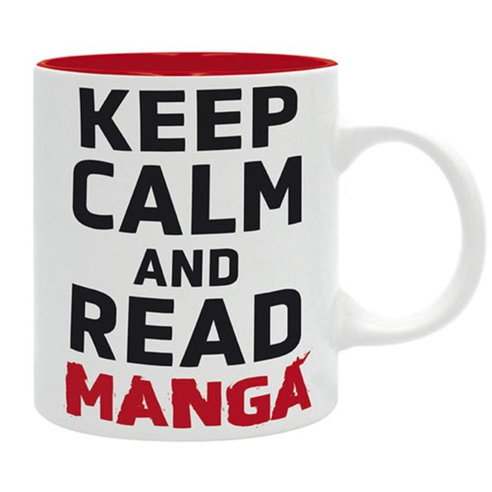 Abystyle Taza Keep Calm And Read Manga - Cerámica, 320ml, Apta Microondas y Lavavajillas 1 Abystyle Taza Keep Calm And Read Manga - Cerámica, 320ml, Apta Microondas y Lavavajillas 1