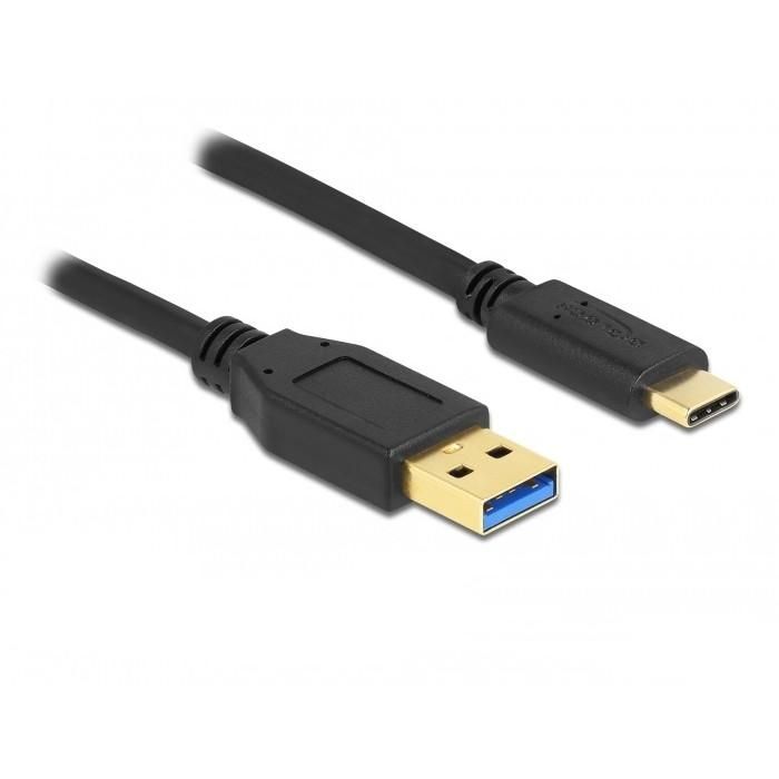 Delock USB-Kabel - USB Typ A (M) bis USB-C (M) 2M Black 0 Delock USB-Kabel - USB Typ A (M) bis USB-C (M) 2M Black 0