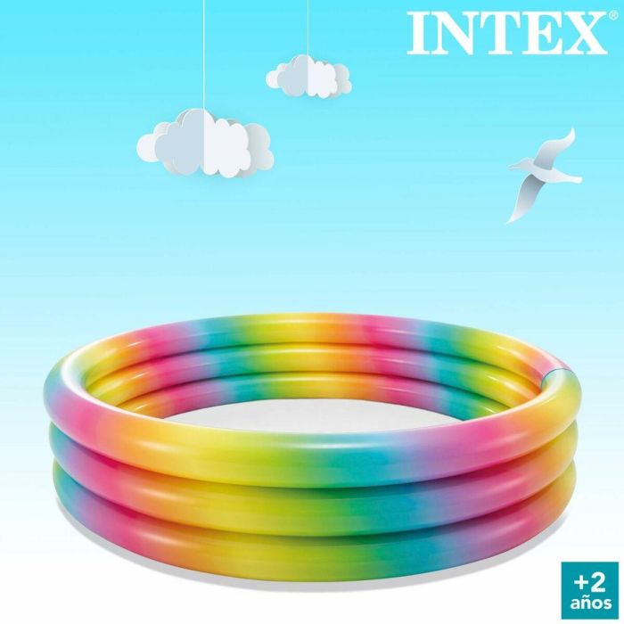 Piscina Hinchable para Niños Intex Multicolor Aros 581 L 168 x 38 x 168 cm (6 Unidades) 1