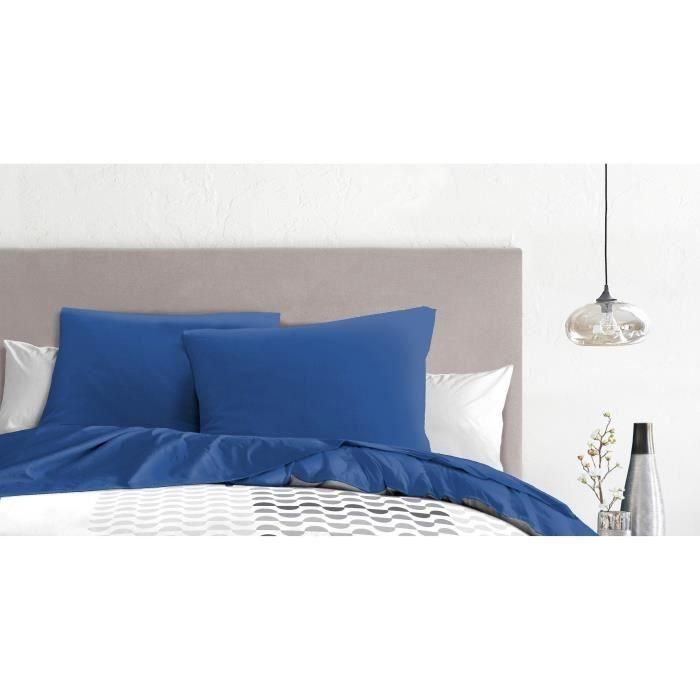 Home Linge Passion HOM3701393718660 Juego de 2 Fundas de Almohada 63x63 cm Azul 1 Home Linge Passion HOM3701393718660 Juego de 2 Fundas de Almohada 63x63 cm Azul 1
