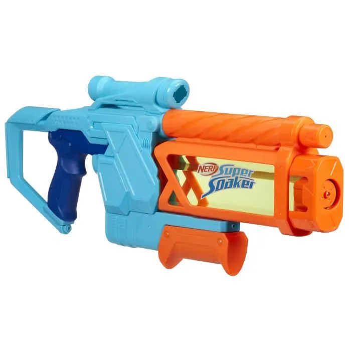 Hasbro Nerf Super Soaker Lanzador de Agua Mega Dunk-Fill G0999 Fácil de Llenar 1 Litro 2