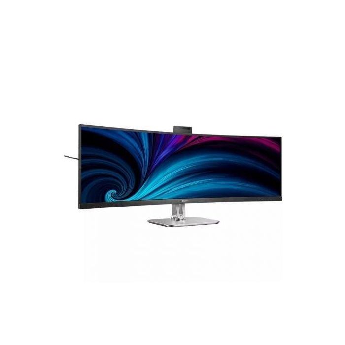 Philips 49B2U5900CH Monitor Curvo SuperWide 49" (48.8") 5120x1440 Dual QHD Webcam Windows Hello USB-C KVM DisplayHDR 400 1