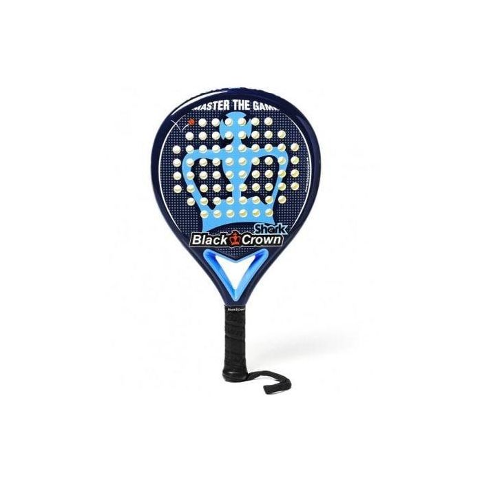 Pala de Pádel Black Crown Shark/ Azul