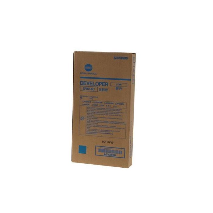 Konica-Minolta Revelador Cian DV-614C para K Press C1060, C1070, C2060, C3070, C3080, C4065, C4070, C4080, C71 Konica-Minolta Revelador Cian DV-614C para K Press C1060, C1070, C2060, C3070, C3080, C4065, C4070, C4080, C71