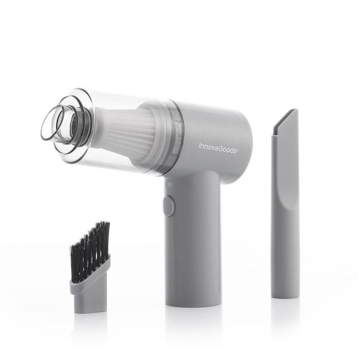 Mini Aspirador de Mano Inalámbrico Recargable Recuum InnovaGoods 3 Mini Aspirador de Mano Inalámbrico Recargable Recuum InnovaGoods 3