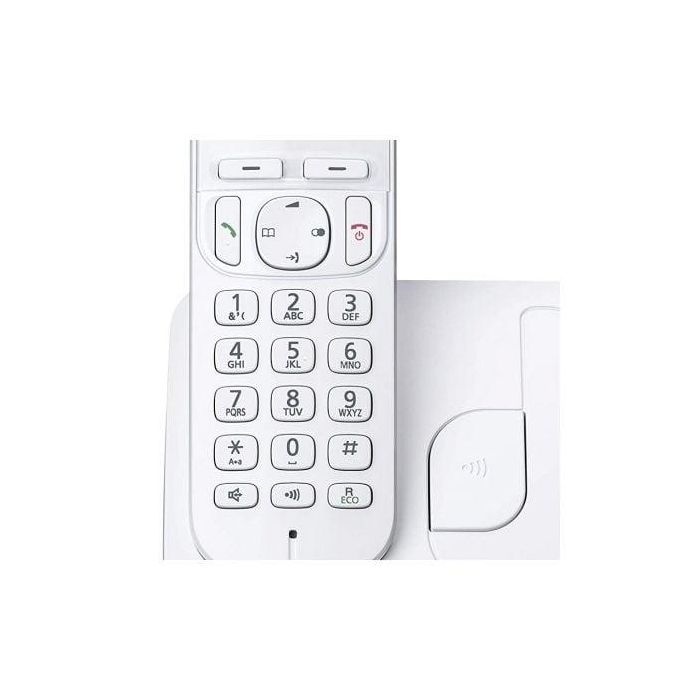 Panasonic KX-TGC210 Teléfono Inalámbrico Digital con Altavoz, Bloqueo de Llamadas, Identificador y Modo Eco - Blanco KX-TGC210SPW 2 Panasonic KX-TGC210 Teléfono Inalámbrico Digital con Altavoz, Bloqueo de Llamadas, Identificador y Modo Eco - Blanco KX-TGC210SPW 2