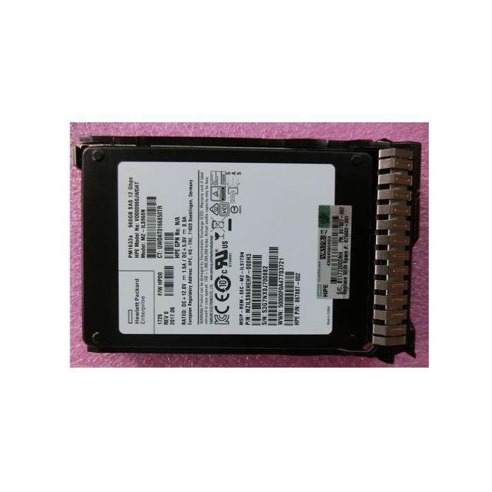 Hewlett Packard Enterprise Disco Duro 900GB 2.5" SAS para Sustitución 1 Hewlett Packard Enterprise Disco Duro 900GB 2.5" SAS para Sustitución 1
