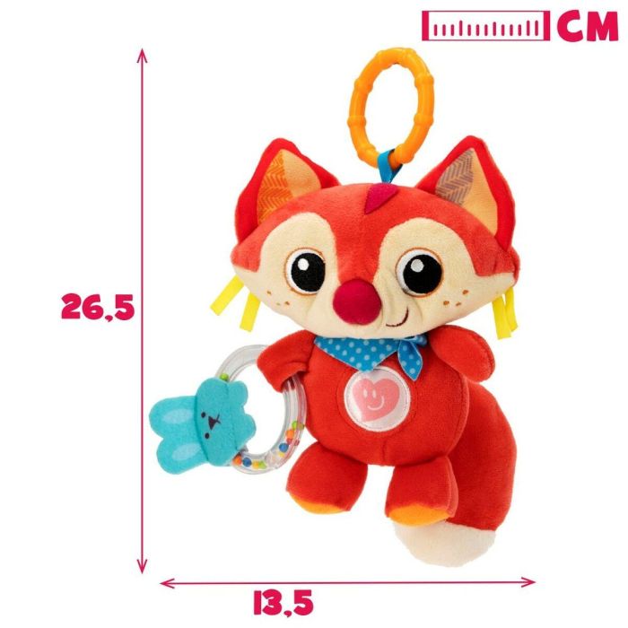 Peluche Sonajero Winfun Zorro 13,5 x 26,5 x 7,5 cm (6 Unidades) 1 Peluche Sonajero Winfun Zorro 13,5 x 26,5 x 7,5 cm (6 Unidades) 1