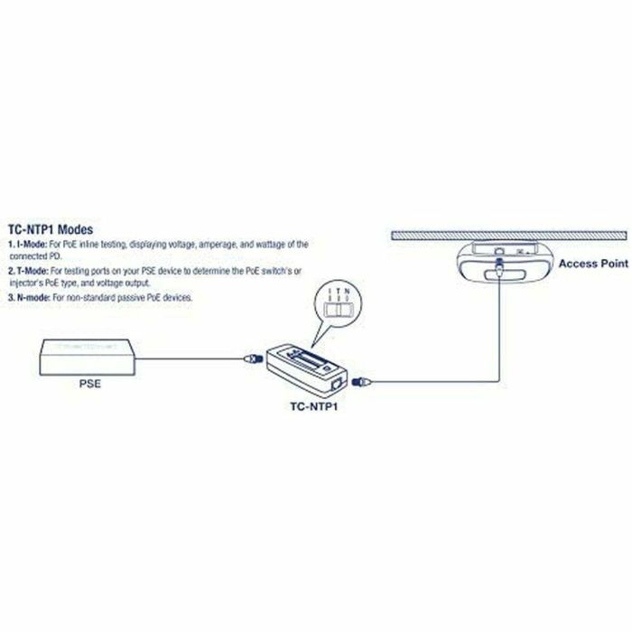 Comprobador Cables de Red Trendnet TC-NTP1 5