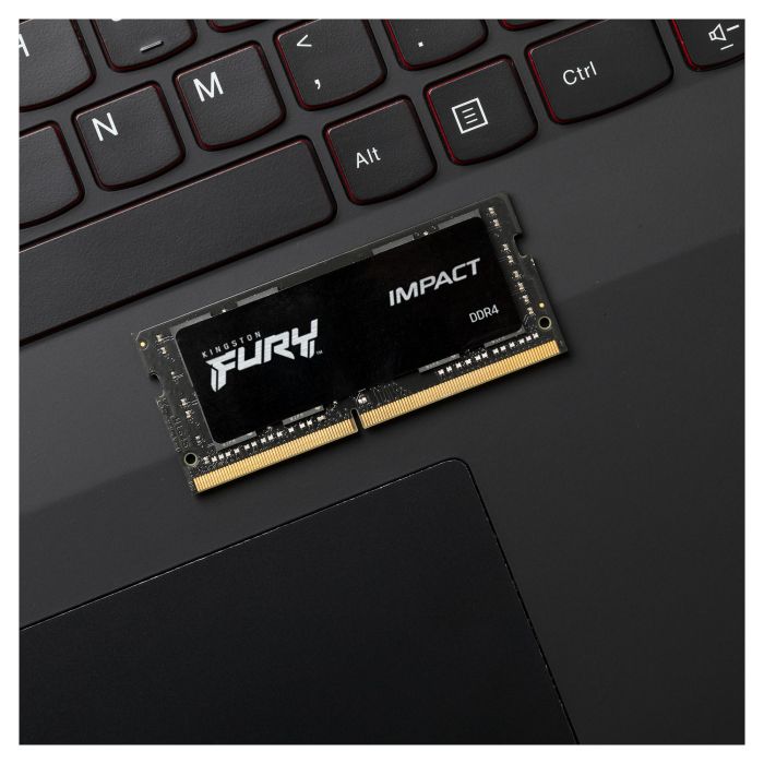 Kingston SO 3200 64GB FURY Impact KIT (2x 32GB) DDR4 CL20 SODIMM para Portátil