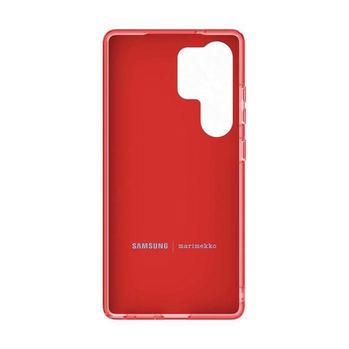 Marimekko AAAUD62769 Funda Unikko para Samsung Galaxy S25 Ultra Roja 3