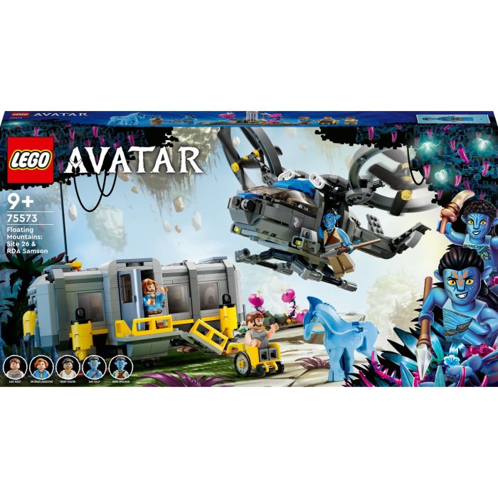LEGO Avatar Montañas Flotantes: Sector 26 y Samson de la RDA - Juego de Construcción con 887 Piezas