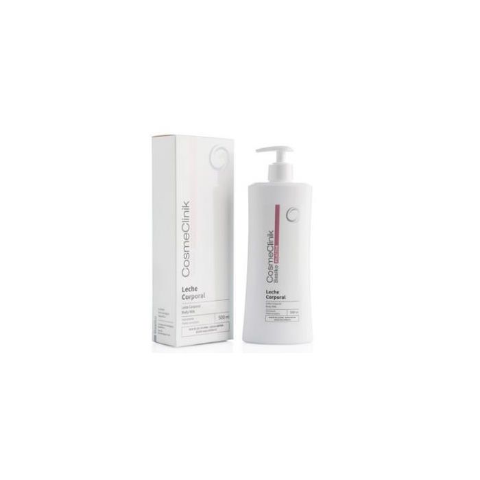 Cosmeclinik Basiko Leche Corporal 500ml hidratante con Amiporine y Ácido Hialurónico, revitaliza la piel, evita deshidratación