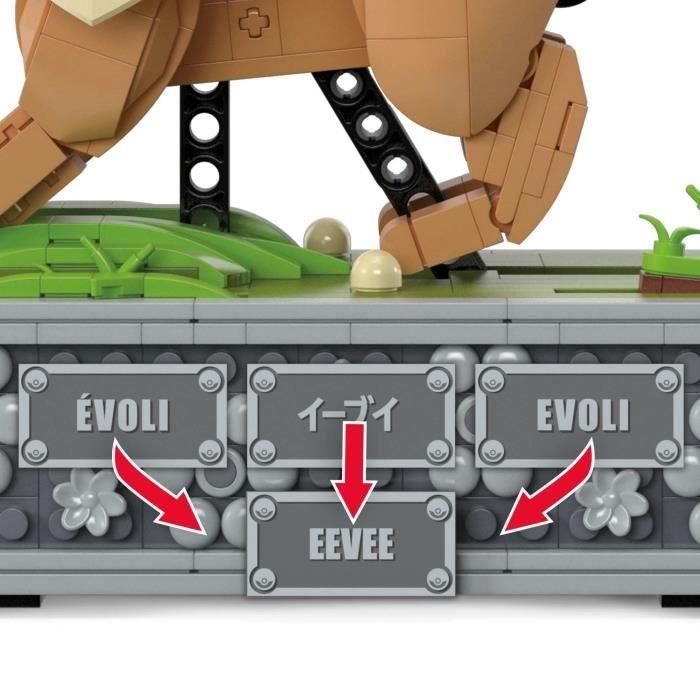 MEGA-Pokémon-Eevee in Motion-Building caja 1.381 piezas HTH71 5 MEGA-Pokémon-Eevee in Motion-Building caja 1.381 piezas HTH71 5