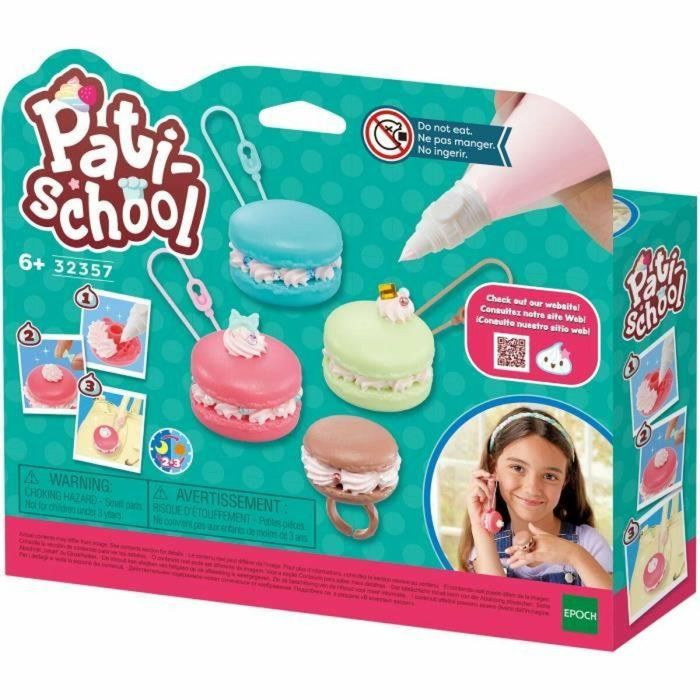 Epoch D'Enfance Kit para hacer macarons Pati-School 32357